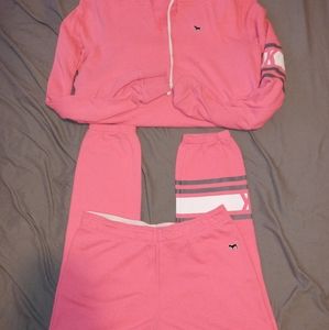 Pink sweatsuit